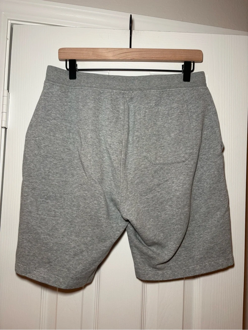 Polo Ralph Lauren Prep Bear Fleece Sweat Shorts Gray Men’s Medium